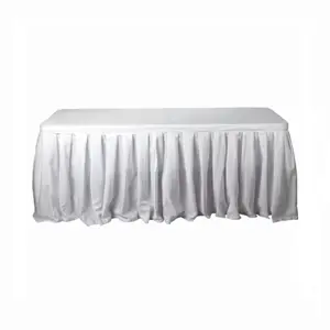 Polyester Table Skirt 14ft - Perfect for Special Events