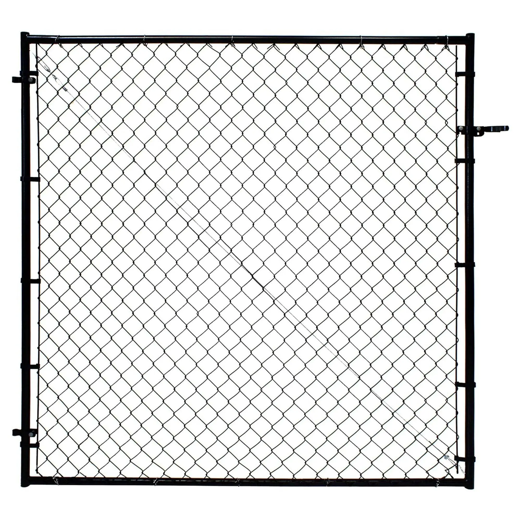 Adjust-A-Gate Fit-Right Adjustable Steel Frame Square Corner Gate Kit, Black Adjust-A-Gate Fit-Right Adjustable Steel Frame Square Corner Gate Kit, Black