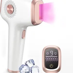 INNZA Laser Hair Removal with Ice Cooling Care Function for Women Permanent, 999,999 Flashes Painless IPL Hair Remover