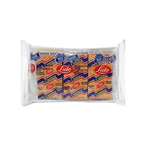 2 Paquetes de Galletas Saladas Casino Lido - Producto de El Salvador / Casino Cookie - Río Grande - 10 oz - 12 und