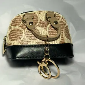 Mini Coin Purse Keychain - Compact, Practical Luxury Fashion Accessory for On-the-Go Use, Stylish Keychain