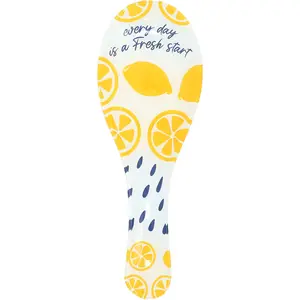 Lemons 9.25" Glass Spoon Rest