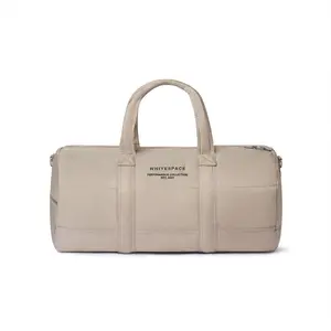 Nylon Duffle Bag - Taupe