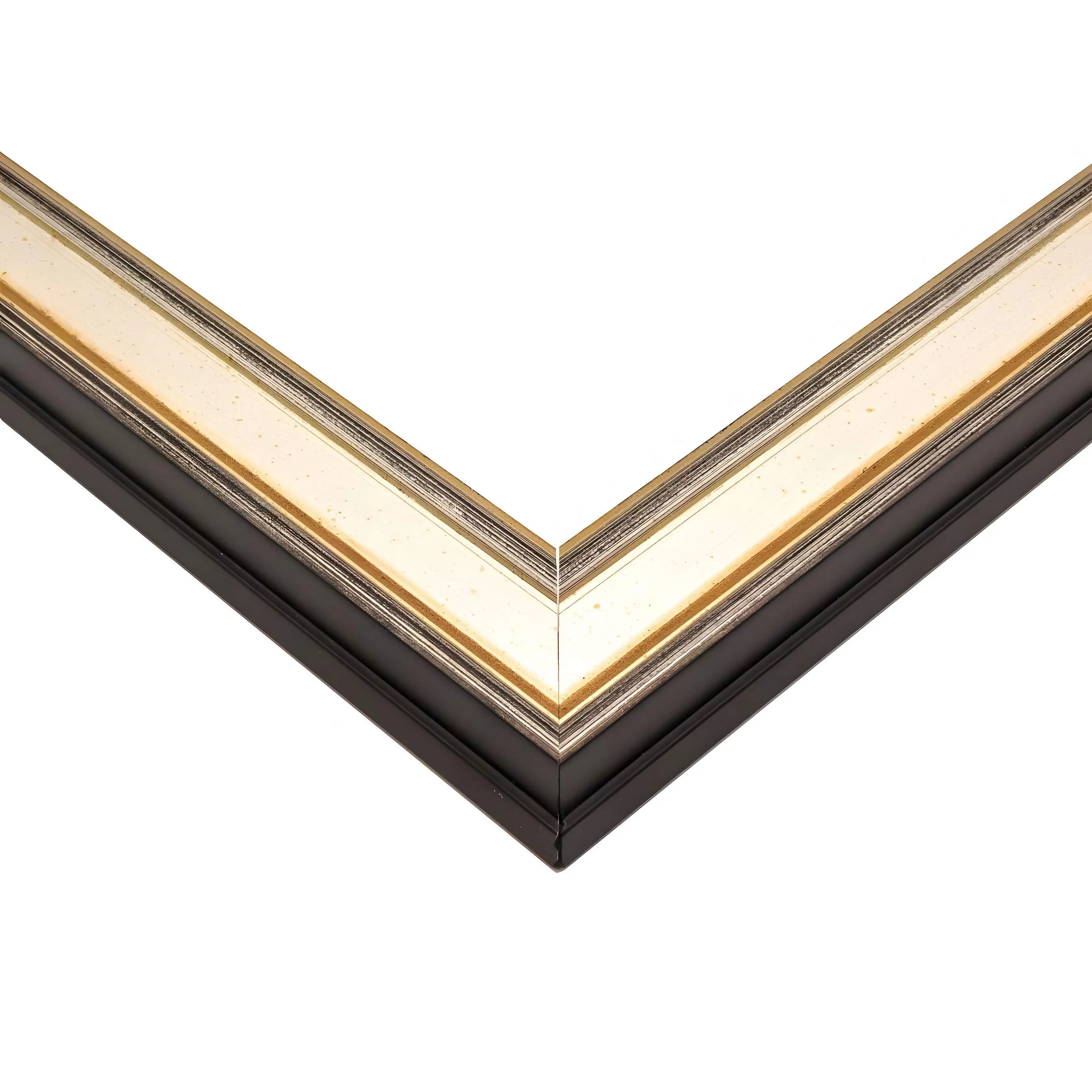 8x8 Refined Silver Picture Frame - UV Acrylic, Foam Board Backing, Hanging Hardware
