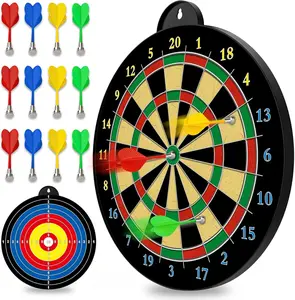 Magnetic Dart Board - 12pcs Magnetic Darts - Excellent Indoor Game and Party Games - Gifts for 5 6 7 8 9 10 11 12 Year Old Boy Kids