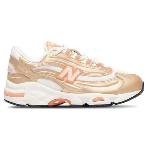 New Balance 1000 White Gold (GS) Grade School Retro Running Sneakers Y2K Inspired Lightweight Cushioned Midsole Comfortable Athletic Footwear Breathable Mesh Upper Supportive Daily Trainer Streetwear Lifestyle Shoes Durable Rubber Outsole for Kids Youth