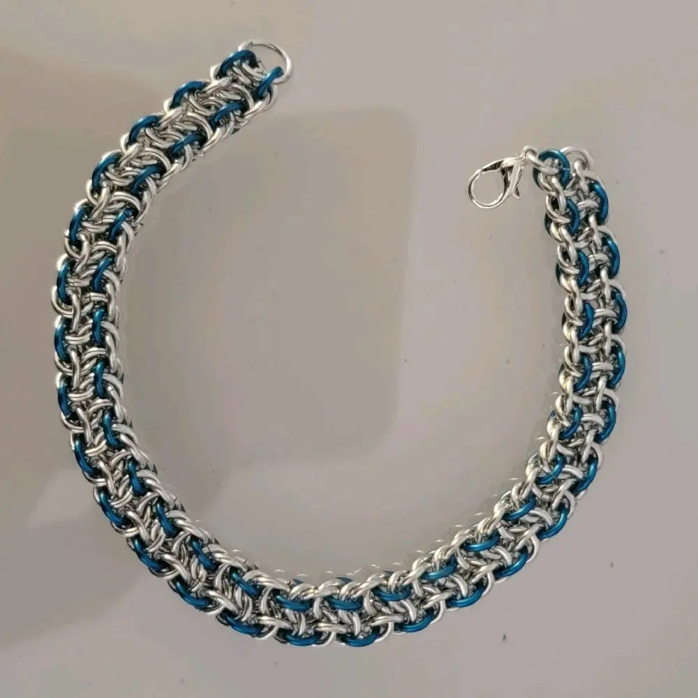 Handmade Vipera Berus Chainmaille Bracelet