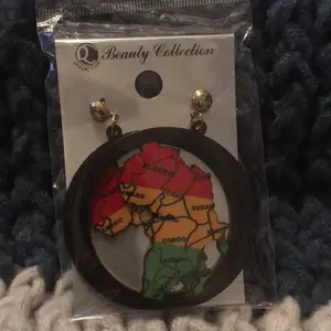 Africa Wooden Earrings
