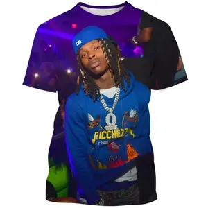 King Von Full Print Hip Hop T Shirt Fan Tee HY1571
