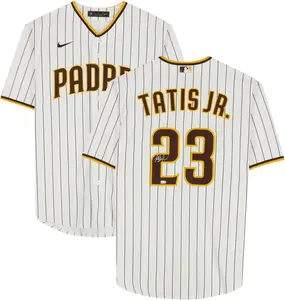 Fernando Tatis Jr. San Diego Padres Autographed White Nike Replica Jersey - Fanatics Authentic Certified