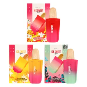 EBC Trio Bundle of Ice Sweet Spark, Vanilla and Pink Eau De Parfum Natural Spray for Women 100Ml 3.4fl.oz.