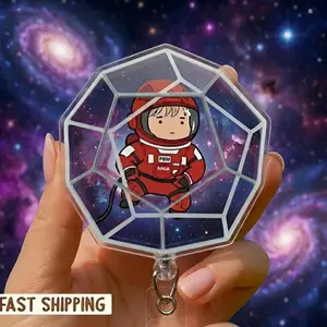 Project Hail Mary Acrylic Magsafe Badge Reel | Grace Magsafe  Badge Reel