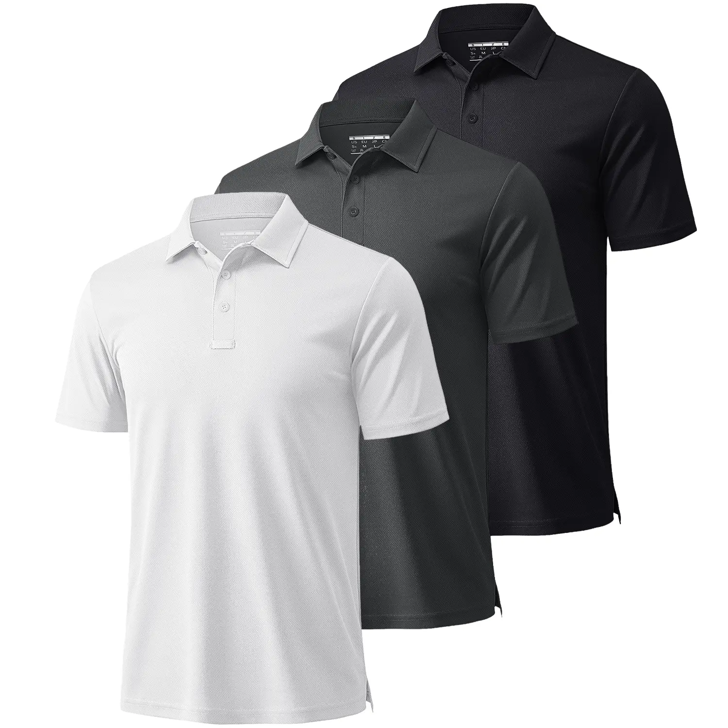 Black/Dark Gray/White