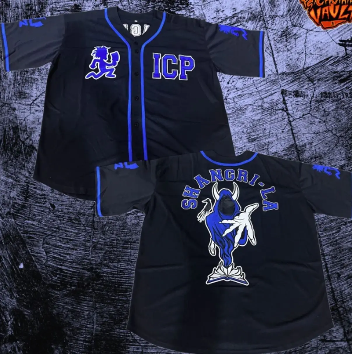 Shangri-La Baseball Jersey  ICP Juggalo Jersey