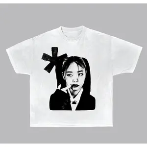 Attitude Tee, graphic, men, women, unisex, y2k, fashion, streetwear, 100% cotton, screen print, crew neck, short sleeve, t-shirt Clothing Fitted