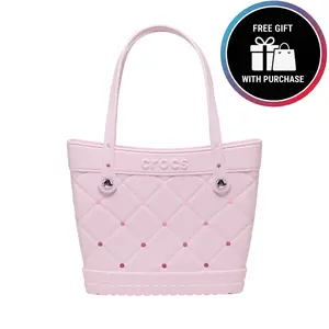 Crocs Classic Quilted Tote Bag, Personalize with Jibbitz