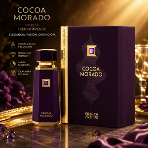 French Avenue Cocoa Morado Eau de Parfum Unisex Luxury Long Lasting Sweet Gourmand Fragrance 100ml