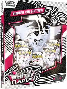 Scarlet & Violet - White Flare Binder Collection Box