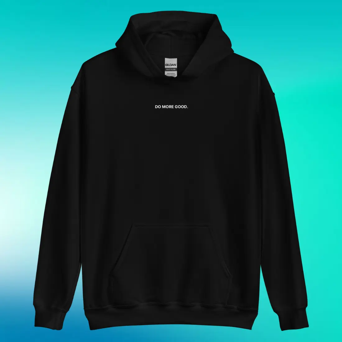 Do More Good Hoodie - SDG 17 Partnerships Pullover Hoodie, Charity Hoodie, Sustainable Fashion, Social Impact Gift
