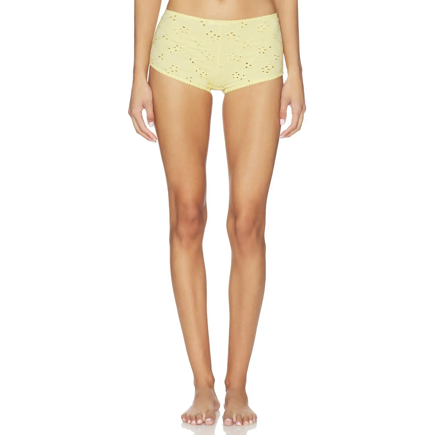 Free People x REVOLVE Full Bloom Boyshort in Banana Cream