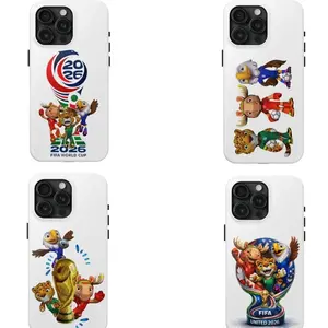2026 Football Tournament Art – Eagle Jaguar Moose Mascot Phone Case, iPhone 11–17 Pro Max, Gameday Shield TM