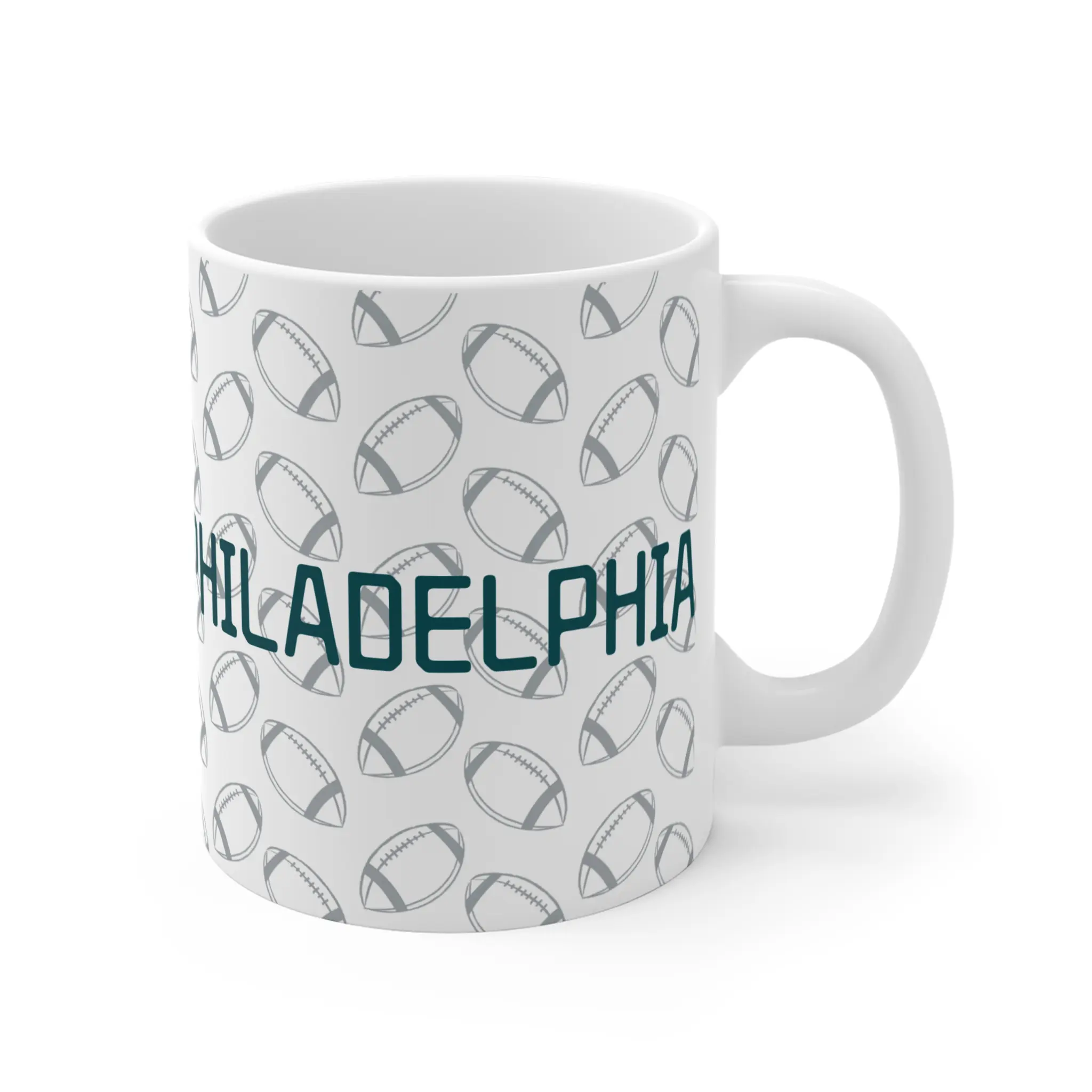 Philadelphia Football Mug 11oz Ceramic Reusable Coffee Cup