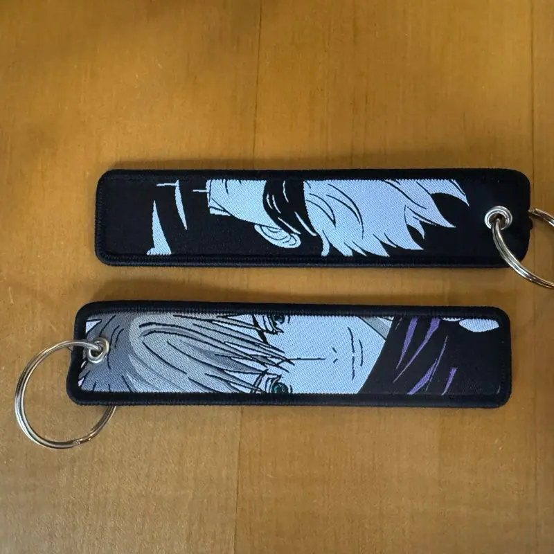 Jujutsu Kaisen Jet Tag Keychain - 5" Gojo / Itadori / Megumi