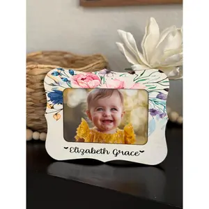Personalized Newborn Gift New Baby Girl Gift Personalized Baby Girl Gift Love At First Sight Frame Ultrasound Picture Frame Baby Shower Gift