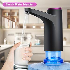 5 gallon water jug dispenser, 1 count portable rechargeable water pump, water dispenser for home kitchen office dormitory bathroom, modern water extractor
