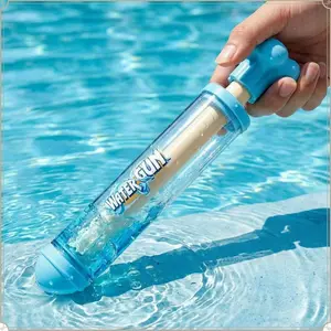Long Range Jetter Water Stick Toy, Portable Plastic Water Blaster for Beach Pool Backyard Summer Party, Unisex Water Gun Perfect Children's Day Gift for Kids & Adults