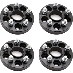 5x100 Wheel Spacers 1" for Crosstrek Impreza BRZ Outback Legacy Forester Baja 5x100 to 5x100 Wheel Adapters 56.1 M12X1.25 Studs 5 Lug 4PCS