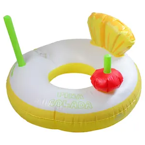 Swim Central 41" Inflatable Pina Colada Pool Float Swim Central 41" Inflatable Pina Colada Pool Float