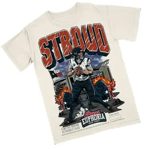 CJ Stroud Planet Euphoria Shirt – Texans Rising QB Tshirt – Vintage 90s Clutch Throw Graphic for Football Fans Y2K Streetwear