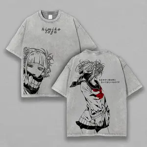My Hero Academia Himiko Toga Printed Unisex Washed T-Shirt b32
