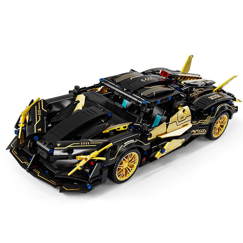 Sports Car Building Blocks Toys, 1:14 Scale Adult Challenge Racing Car Model Building Set, Birthday Gifts for Adult, 1224 Pieces