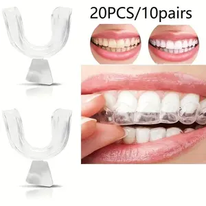 10 Pairs Clear Mouth Guard for Grinding Teeth, Reusable Mouth Guard for Sleep, Sports & Outdoor Gear, Gym Accessory, Boyfriend Gift