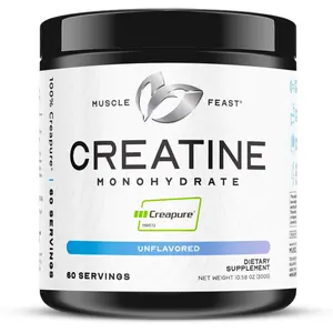 Creapure Creatine Monohydrate Powder, Vegan Keto Gluten-Free