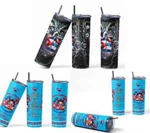 CUBANA 100 POR CIENTO 20oz Metal Insulated Tumbler "Asere Que Bola" Cuban Style Thermal Insulated Durable Stainless Steel Sublimated Design Leak Resistant Lid for Daily Use Gifts Parties and Collectors