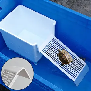 Turtle Egg Laying Box Climbing Ramp Platform Aquarium Decoration Wall-Mounted Climbing Slope Multi-Tank Climbing Rack High Water Level Climbing Ladder