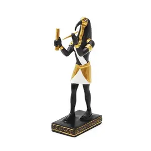 📜✨ 3" Thoth Statue – Egyptian God of Wisdom & Magic! 🪶🌙