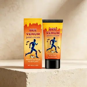 Soothe Aching Joints & Dry Skin – Bee Venom Joint Cream 60g – Deep Moisturizing for Skin & Joints – Relieves Stiffness & Muscle Soreness – Fast Absorbing Daily Body Care