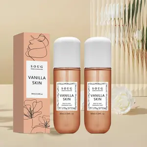 Vanilla Scented Perfume, 2 Counts Long Lasting Perfume for Birthday Gifts, Natural Perfume Spray for Dating, Party, Daily Use, Valentine's Day Gift, Fragrances, Eau De Parfum