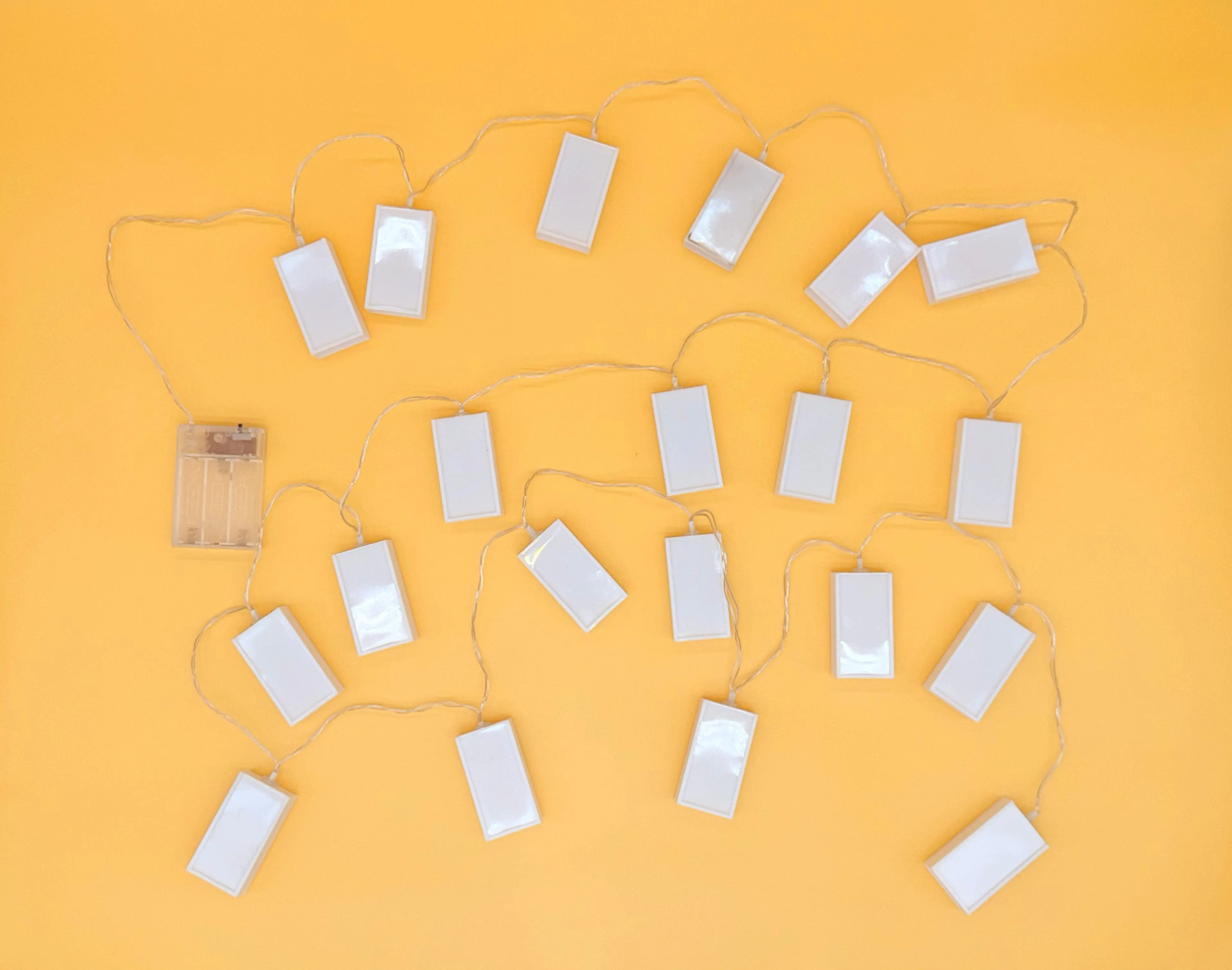 say it LED-gibly string lights
