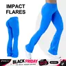 [REGULAR LENGTH] GYMER IMPACT Flares Butt Bottoms Gymwear Workout Gym Women Butt Lifting Pants Sportswear Sports Slim Fit Tummy Control Yoga Butt Shaping Leggings