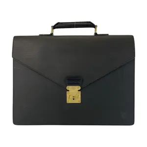 Pre-owned Louis Vuitton Calfskin Tote Bags Serviette Conseiller Epi Leather Briefcase