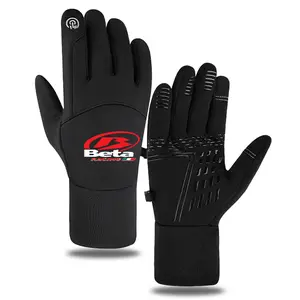 Beta Racing Logo Printed Winter Sports Gloves for Outdoor Activities Soft Touchscreen Compatible NonSlip Warm Gloves for Men Women Teens Perfect Gift for Christmas New Year Thanksgiving and Birthday Se