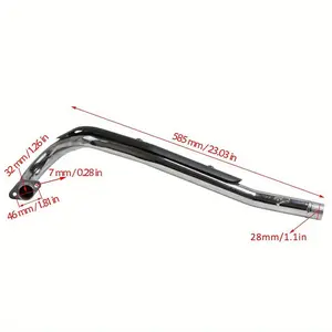 28mm Exhaust Pipe Muffler for Kawasaki KLX110 KX65 BBR Dirt Pit Bike Motorcross