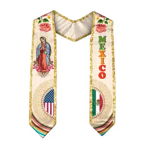 Graduation Stole for The Class of 2026-Unisex Mexican Sash | Perfect As a Gift for Graduation Ceremonies And Parties