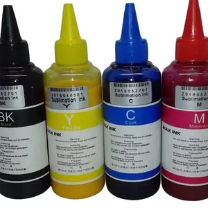 Printer World 612 400ml Bulk Sublimation Refill Ink for Epson Compatible Cartridge with Black Cyan Magenta Yellow Ink & Accessories Eco-Friendly Refillable Cartridge