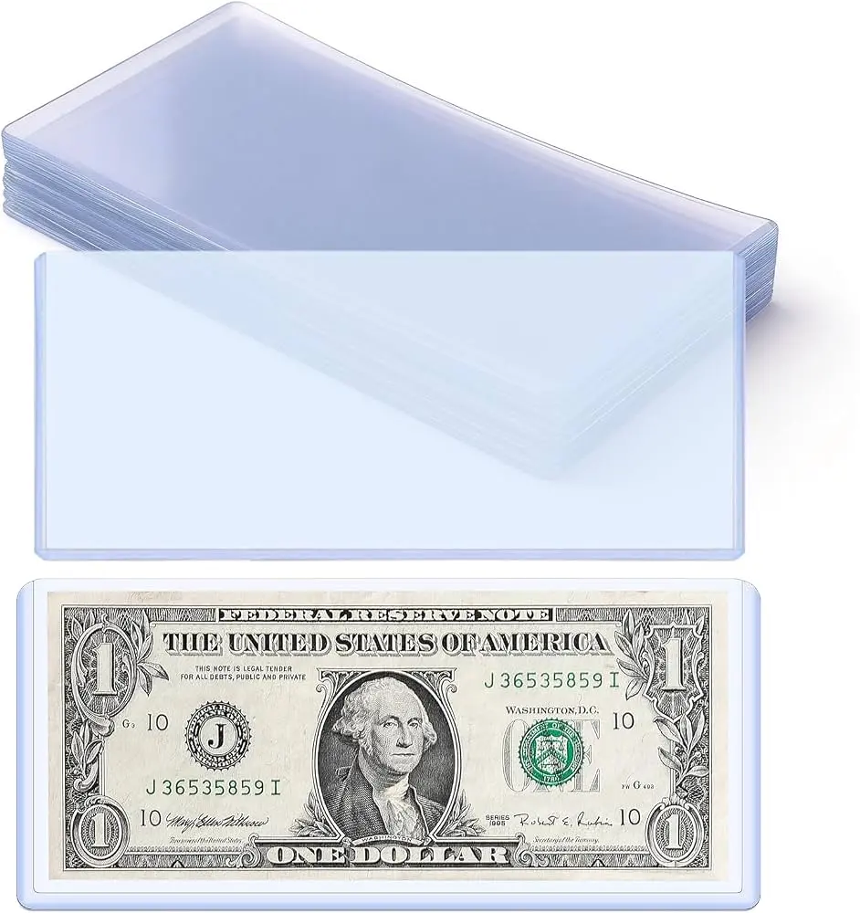 10’Pack Currency Protectors